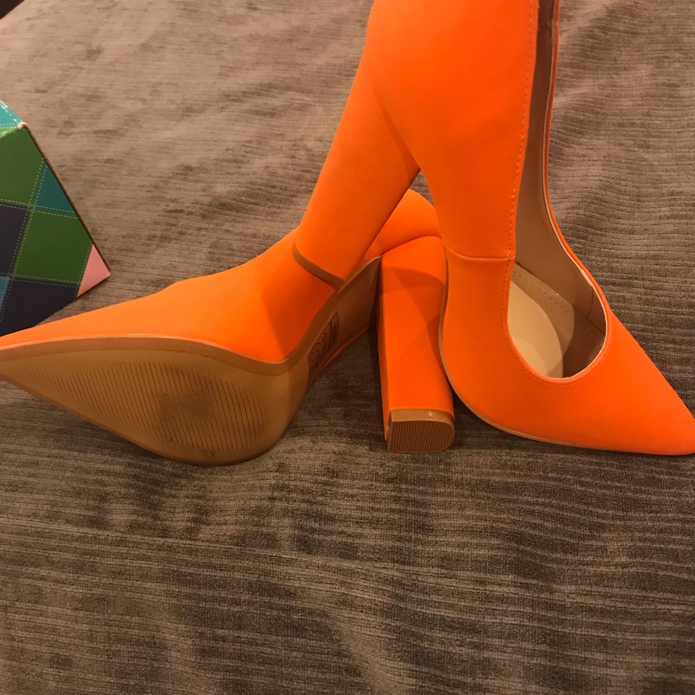 Beautiful orange heels